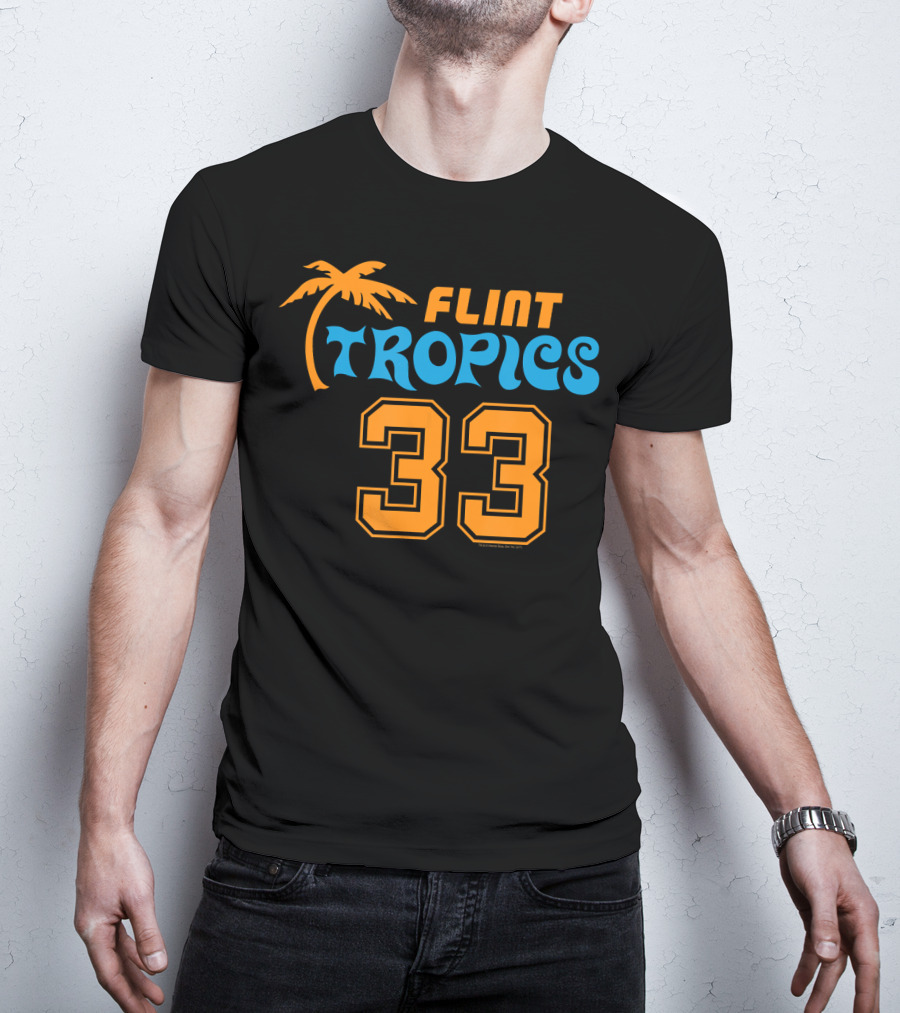 Flint Tropics 33 Semi Pro Jersey T-Shirt