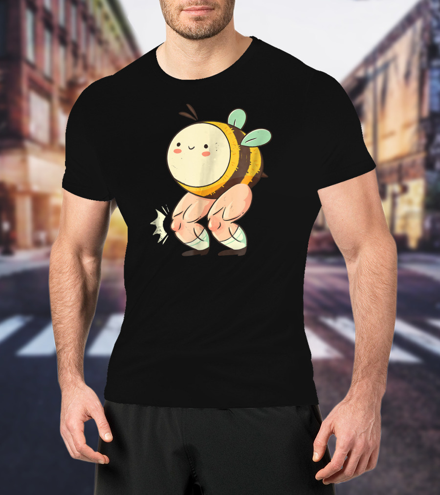 Shirt.Woot The Bee's Knees Adorable Buff Cartoon Bee T-Shirt