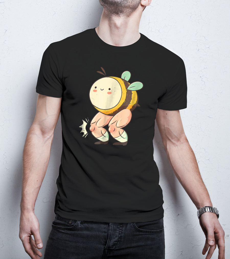 Shirt.Woot The Bee's Knees Adorable Buff Cartoon Bee T-Shirt