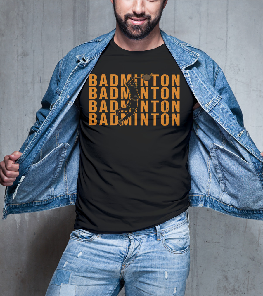 Badminton Enthusiast T-Shirt