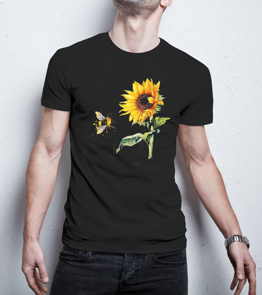 Sunflower Bee Kind T-Shirt