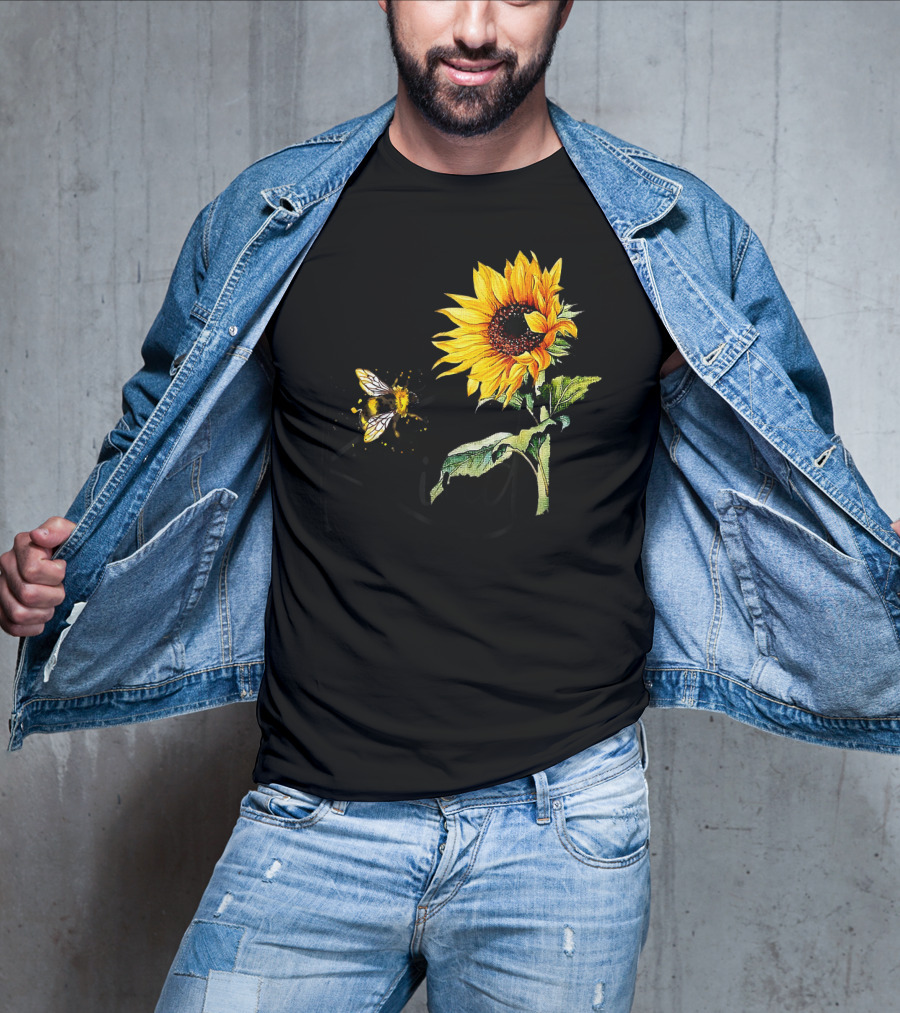 Sunflower Bee Kind T-Shirt