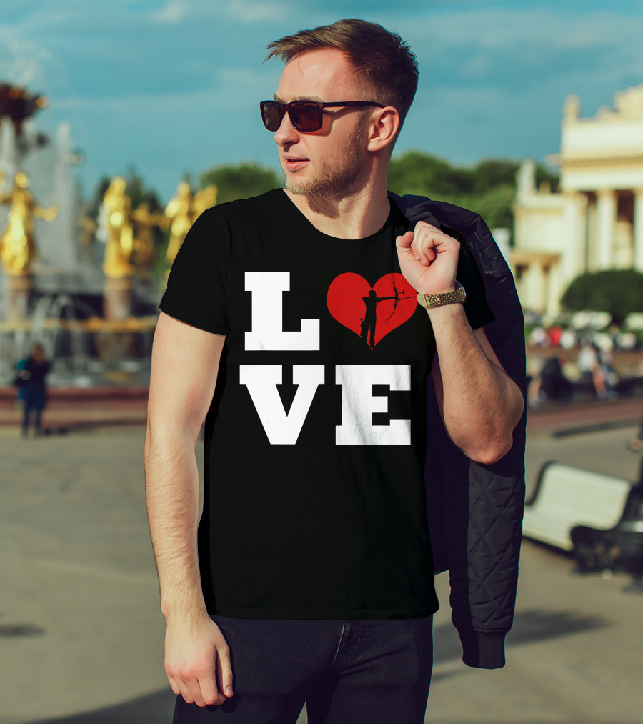 LOVE Archery Heart T-Shirt