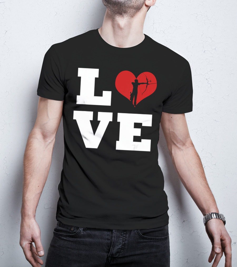LOVE Archery Heart T-Shirt