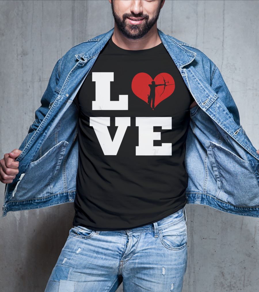 LOVE Archery Heart T-Shirt