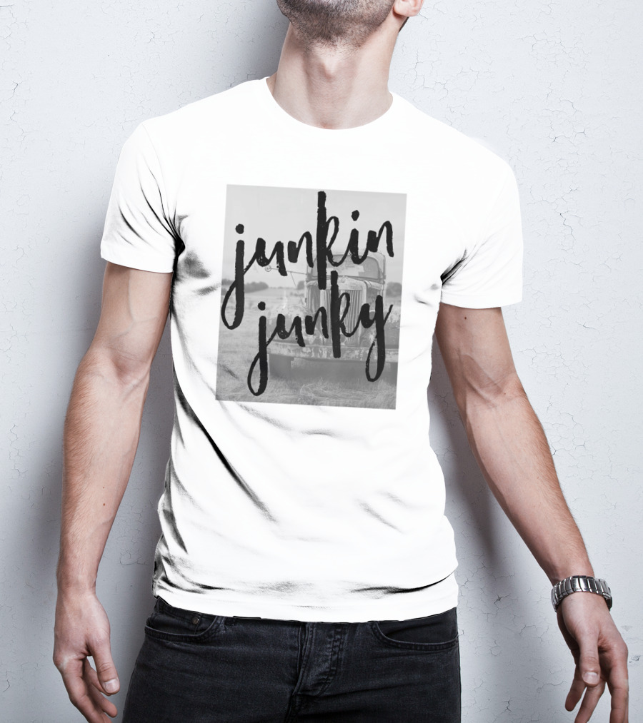 Junkin Junky Vintage Pick Up Truck T-Shirt