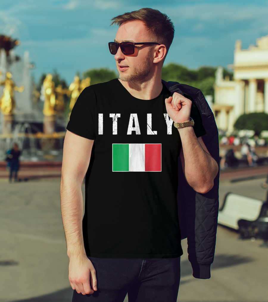 Italy Italian Flag Italia Me T-Shirt