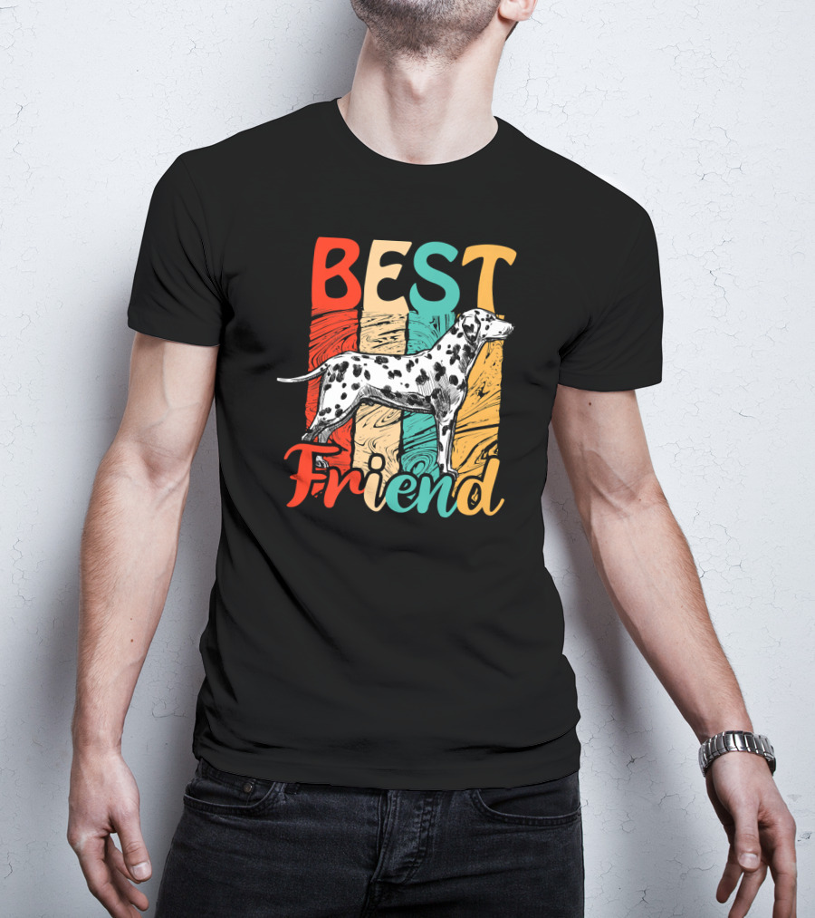 Best Friend Animal Dog Lover Dalmatian T-Shirt