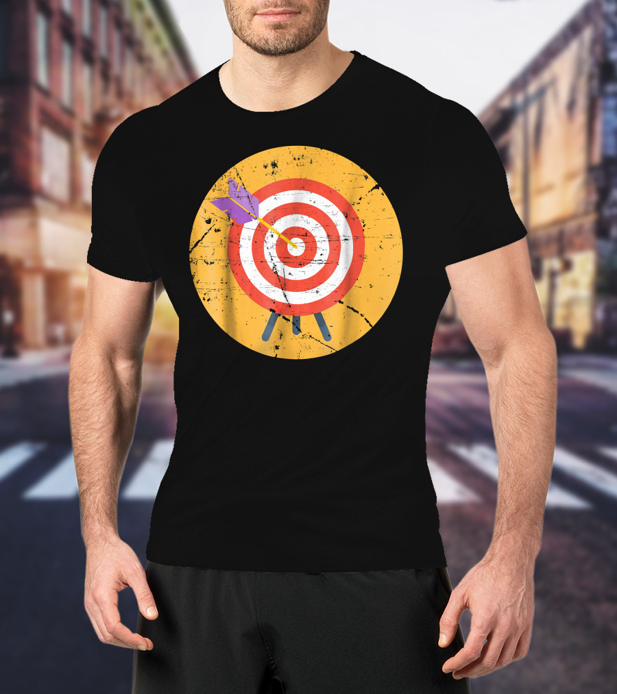 Archery Target Sport Arrows Bullseye T-Shirt