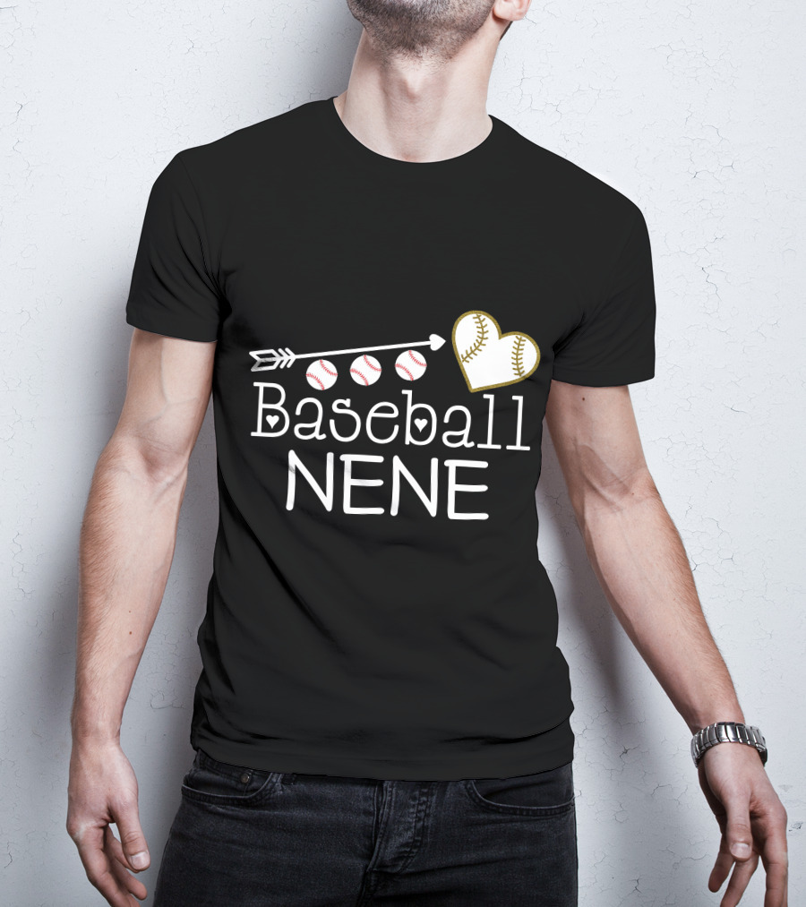 Baseball Nene Arrow Heart Balls T-Shirt