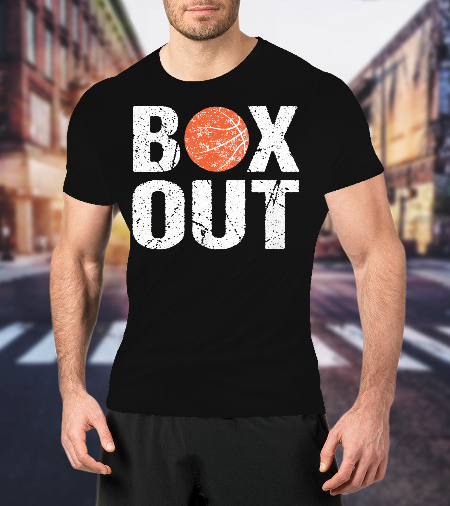 Box Out Basketball Coach Say T-Shirt