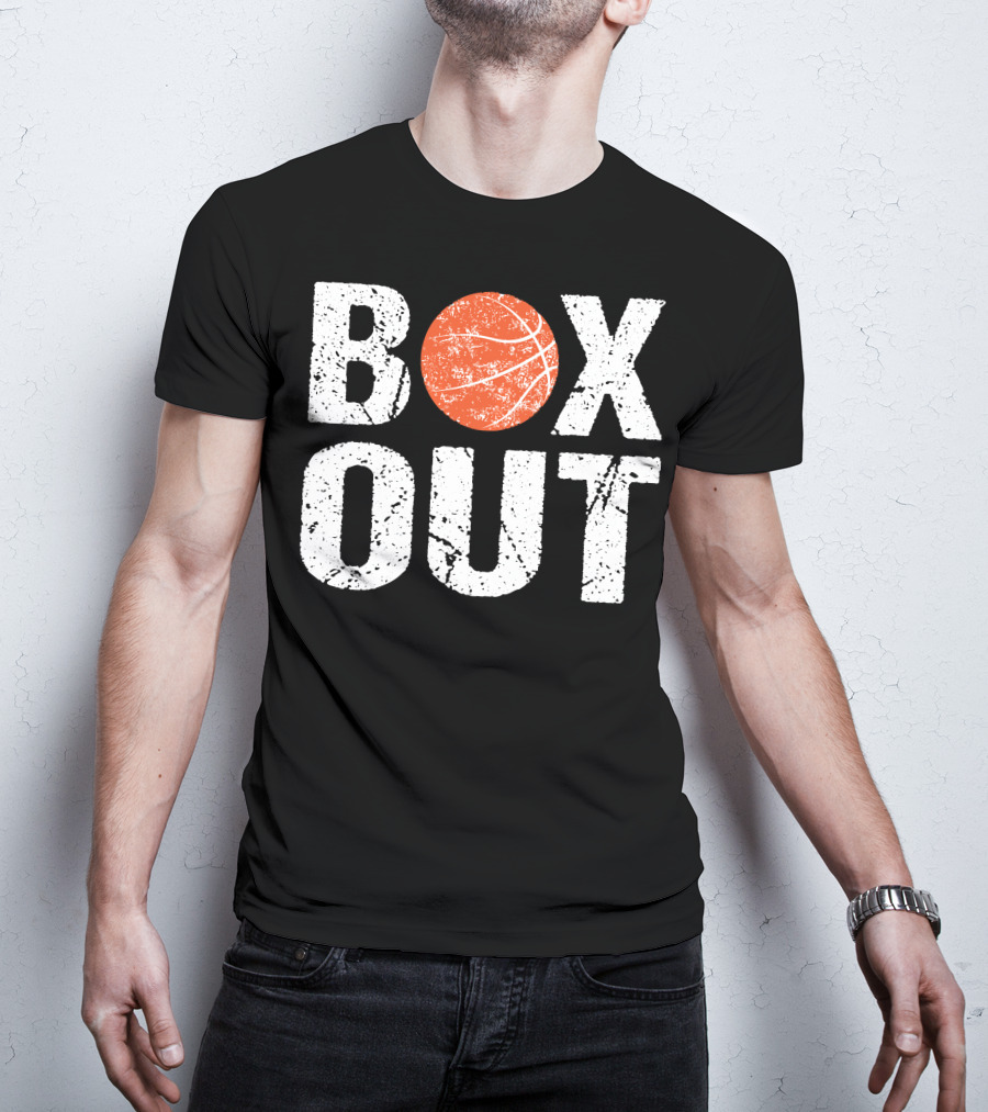 Box Out Basketball Coach Say T-Shirt