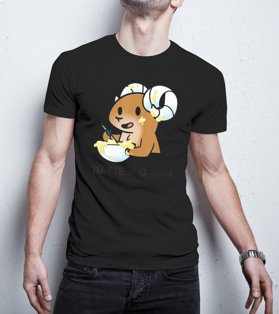 Battering Ram Funny Baking Me Ram Mixing Bowl T-Shirt