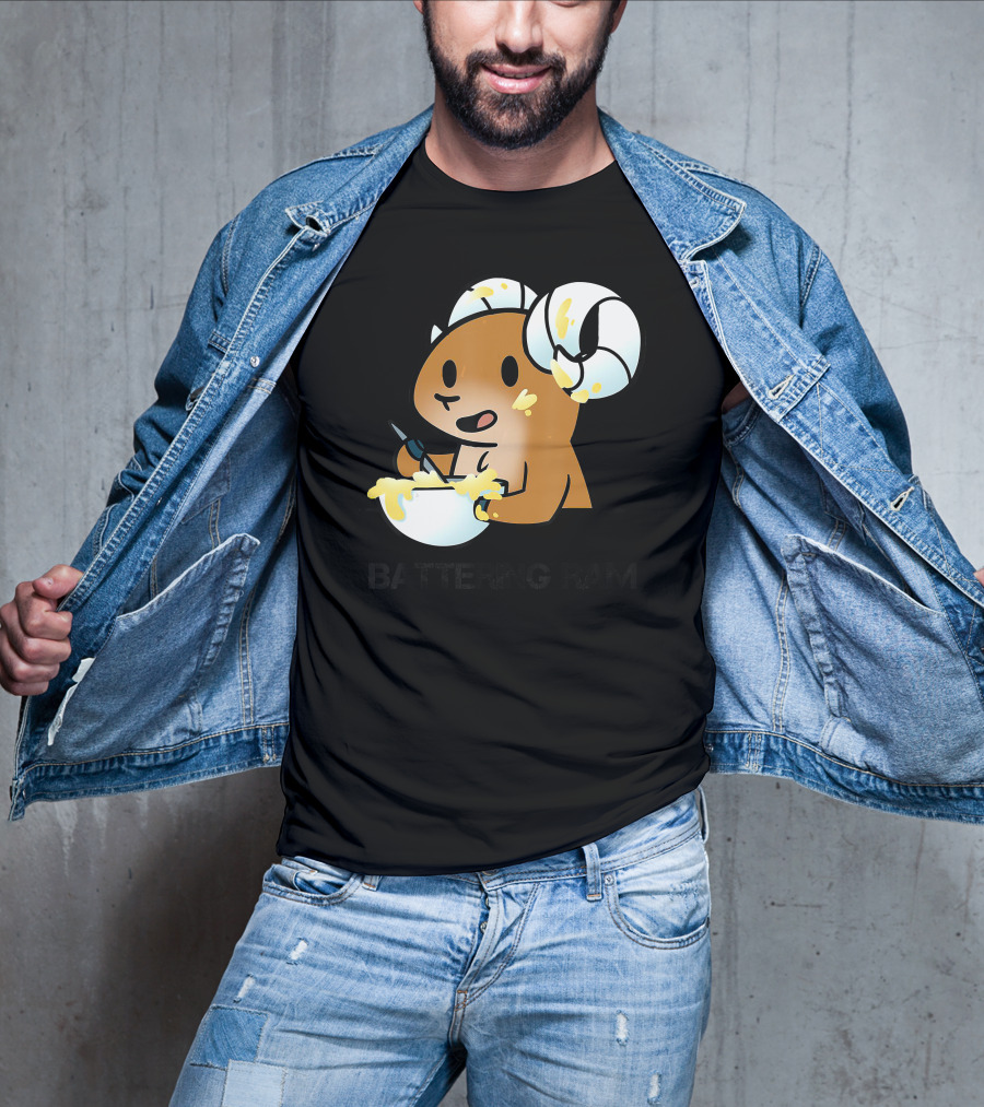 Battering Ram Funny Baking Me Ram Mixing Bowl T-Shirt