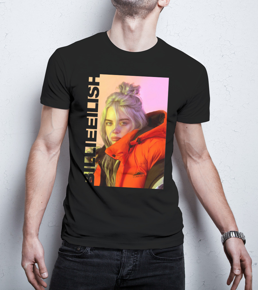 Billie Eilish Penfield Jacket Bold Typography T-Shirt