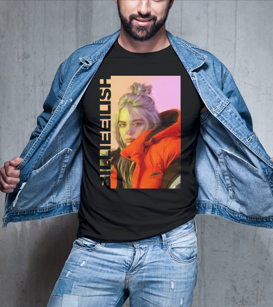 Billie Eilish Penfield Jacket Bold Typography T-Shirt