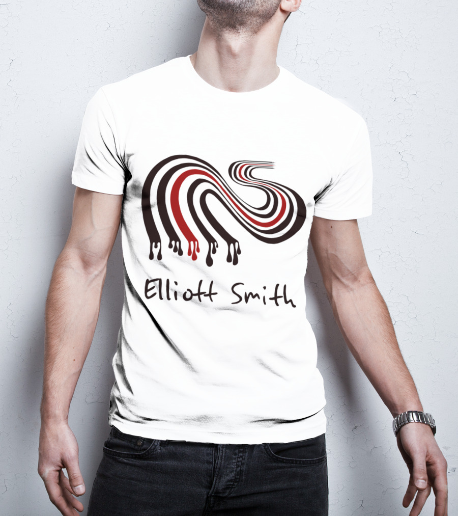 Elliott Smith Dripping Figure 8 Revised T-Shirt