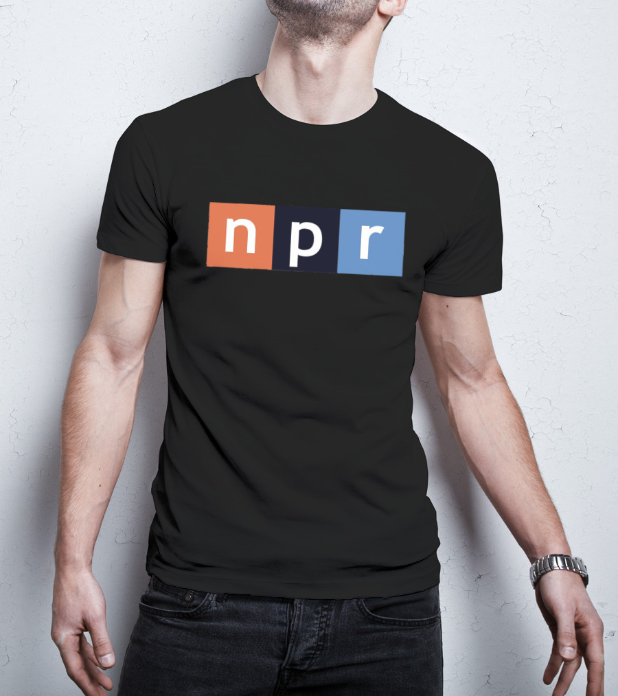 Npr Logo Block Lettering T-Shirt