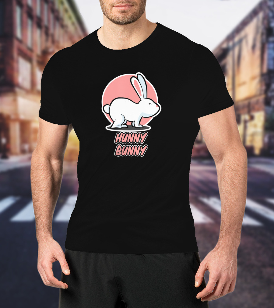 Hunny Bunny Cute Easter Bunny T-Shirt