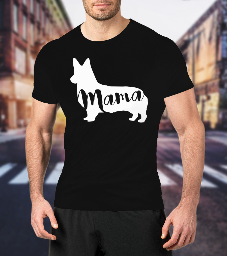 Corgi Dog Mama T-Shirt