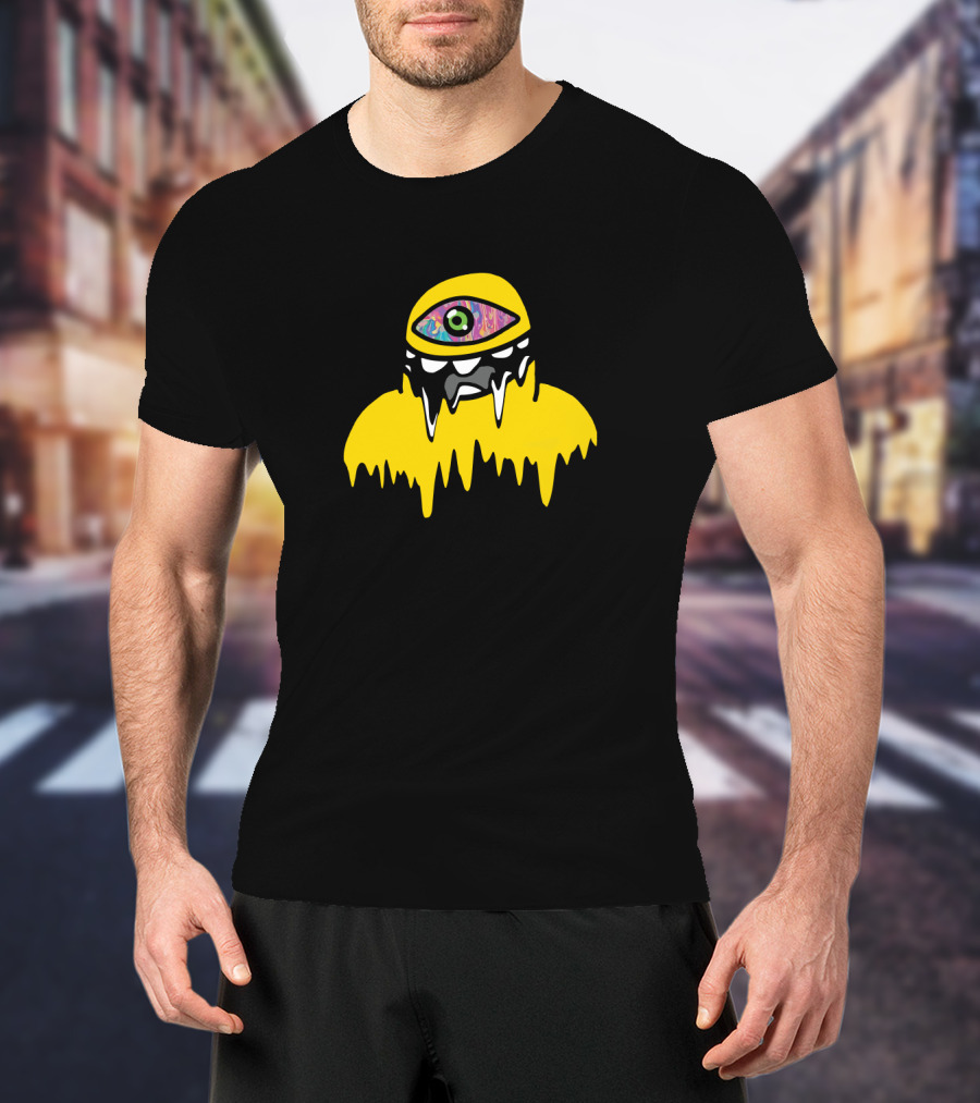 Subtronics Cyclops Melting Creature Psychedelic Eye T-Shirt