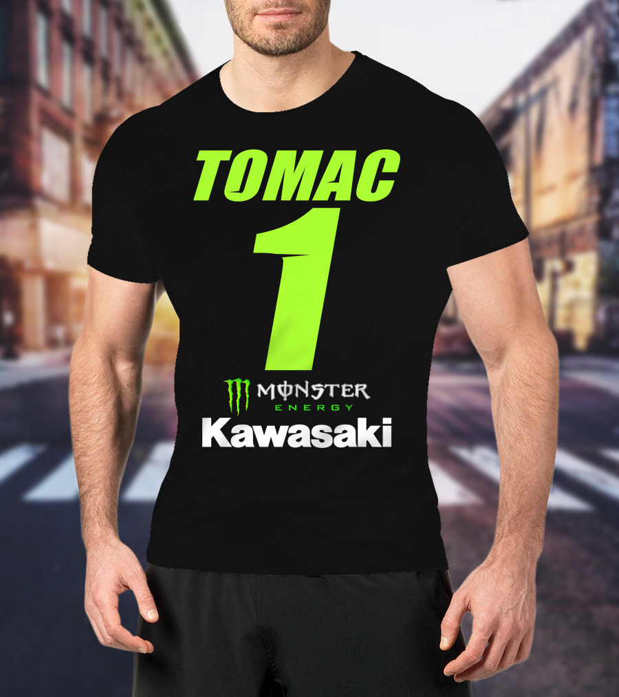 Tomac 1 Monster Energy Kawasaki T-Shirt