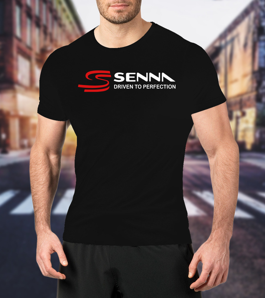 Senna Driven To Perfection T-Shirt