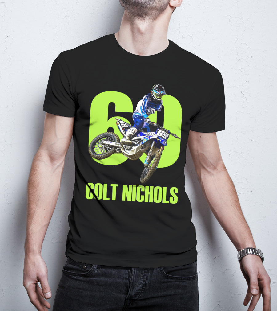 Colt Nichols 60 Motocross Rider Action T-Shirt