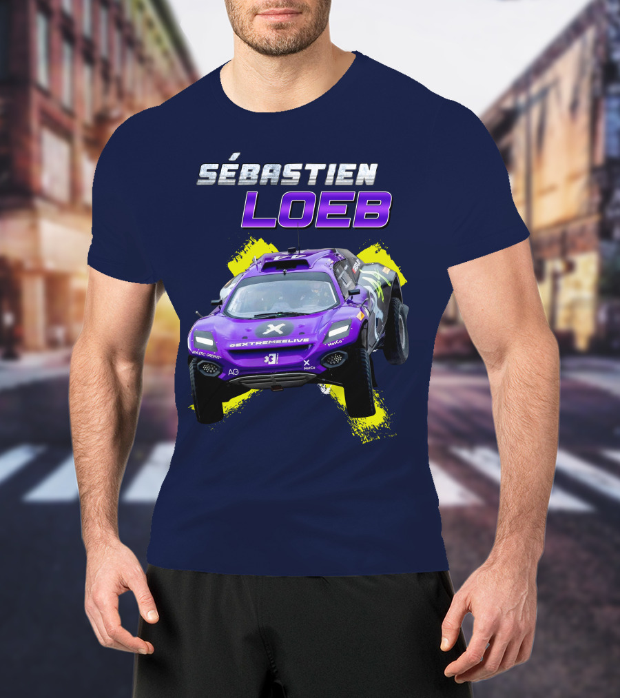 Sébastien Loeb Extreme E X44 Racing Car T-Shirt