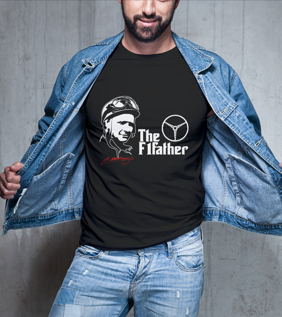 The F1 Father Juan Manuel Fangio Mercedes-Benz T-Shirt