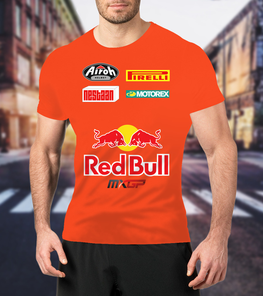 JEFFREY HERLINGS Airoh Pirelli Nestean Motorex Red Bull MXGP T-Shirt