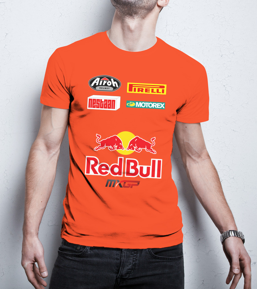JEFFREY HERLINGS Airoh Pirelli Nestean Motorex Red Bull MXGP T-Shirt