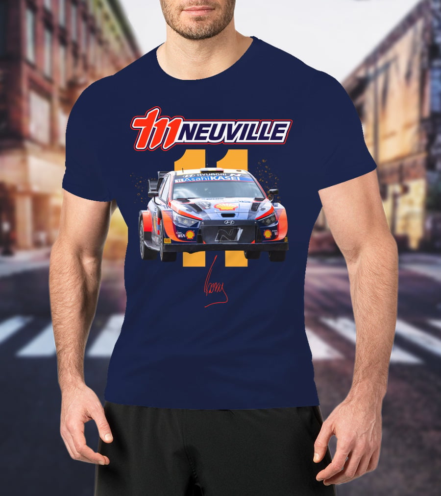 Thierry Neuville Hyundai I20 N Rally1 Asahi Kasei Shell Racing 11 T-Shirt