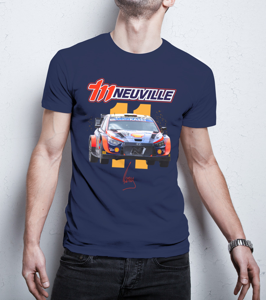 Thierry Neuville Hyundai I20 N Rally1 Asahi Kasei Shell Racing 11 T-Shirt
