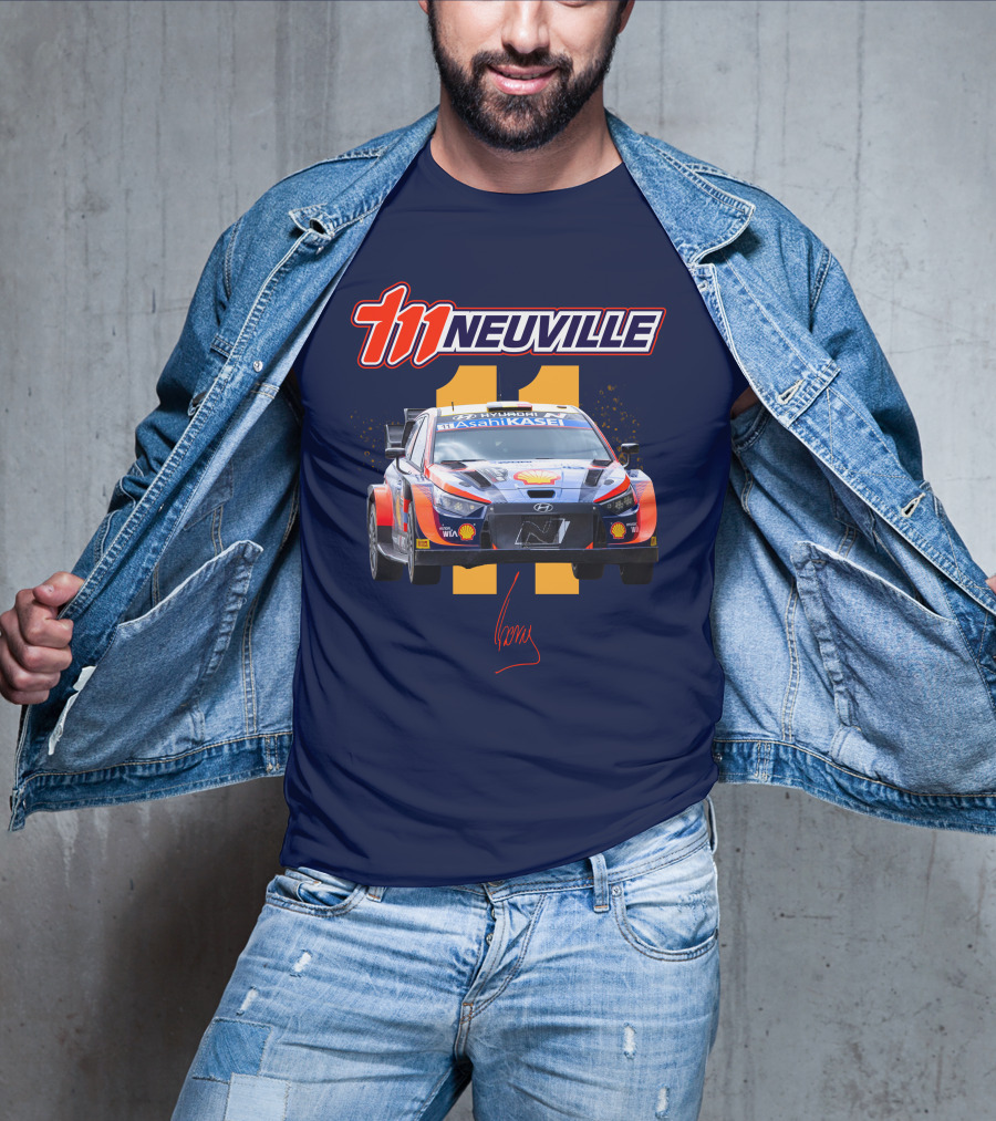 Thierry Neuville Hyundai I20 N Rally1 Asahi Kasei Shell Racing 11 T-Shirt