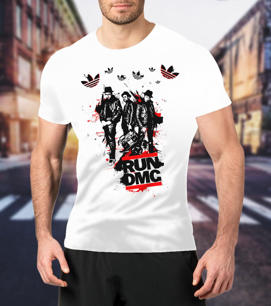 Run DMC Hip-Hop Legends With Symbols T-Shirt