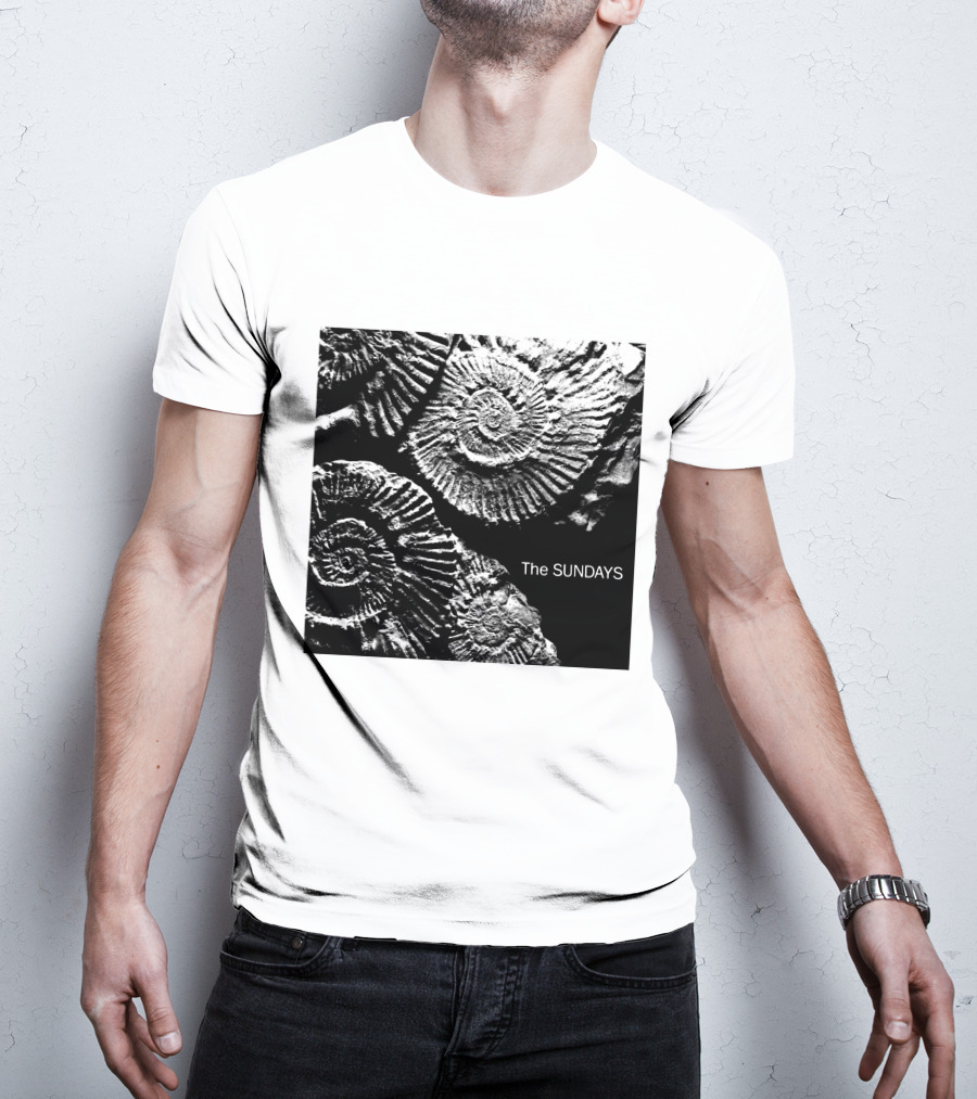 The Sundays Cocteau Twins Ammonite Fossil T-Shirt