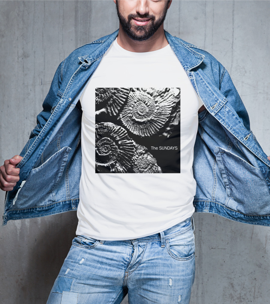 The Sundays Cocteau Twins Ammonite Fossil T-Shirt