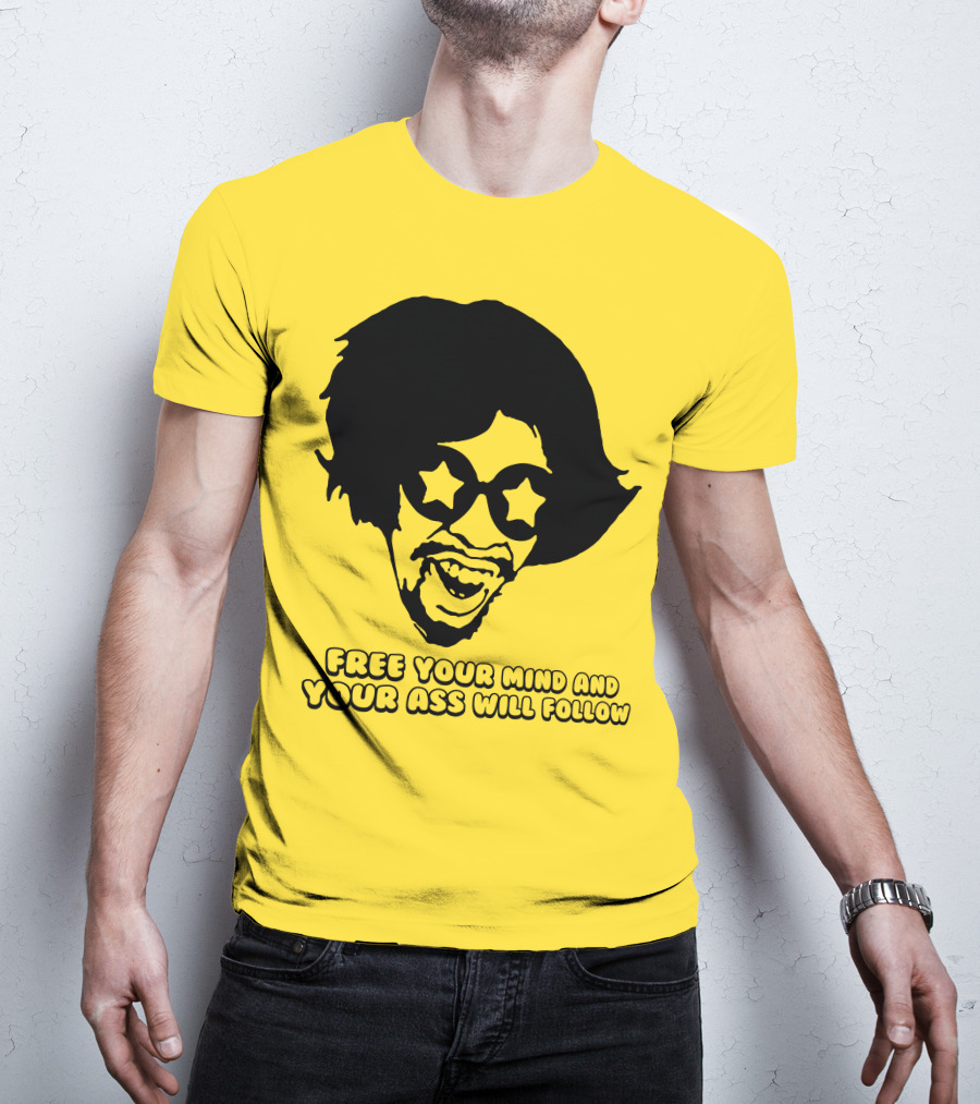 Free Your Mind And Your Ass Will Follow Funkadelic Bootsy Collins T-Shirt