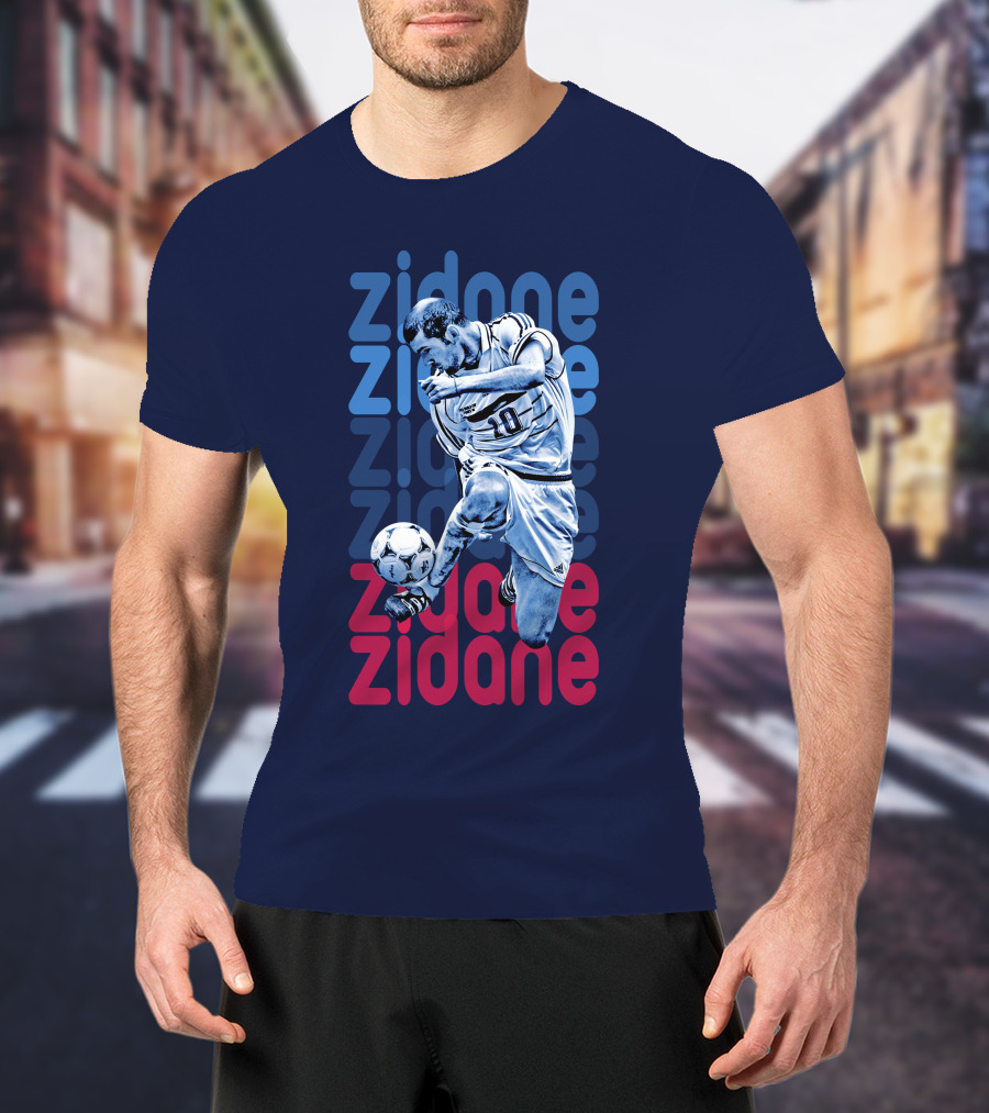 Zidane Zidane Zidane Zidane Football Legend 10 T-Shirt