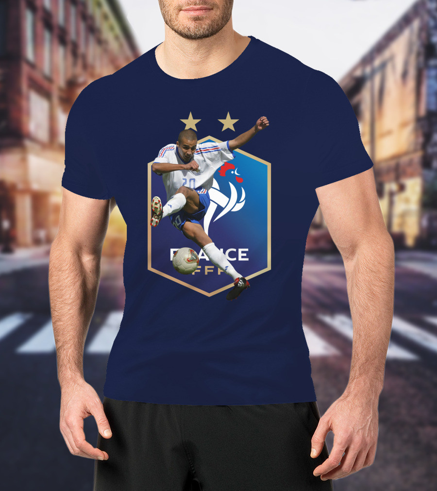 Trezequet France 20 Football Star Iconic Performance FFF T-Shirt