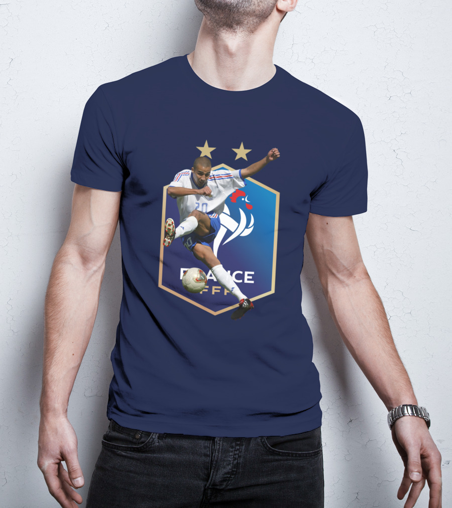 Trezequet France 20 Football Star Iconic Performance FFF T-Shirt