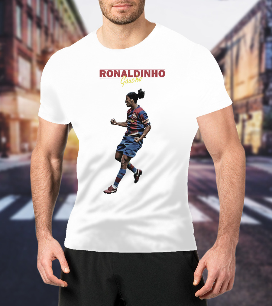 Ronaldinho Gaúcho Barcelona Soccer Legend T-Shirt