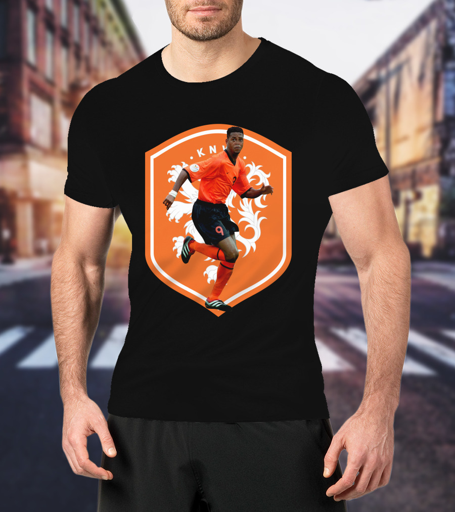KNVB Oranje Kluivert 9 Football Legend T-Shirt