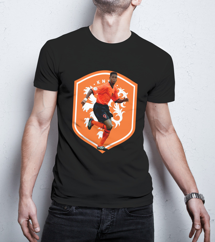 KNVB Oranje Kluivert 9 Football Legend T-Shirt