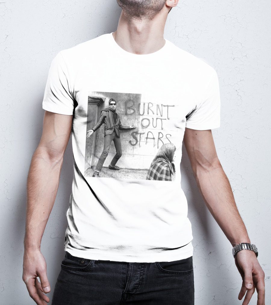 Shane Macgowan Burnt Out Stars Graffiti Photography T-Shirt