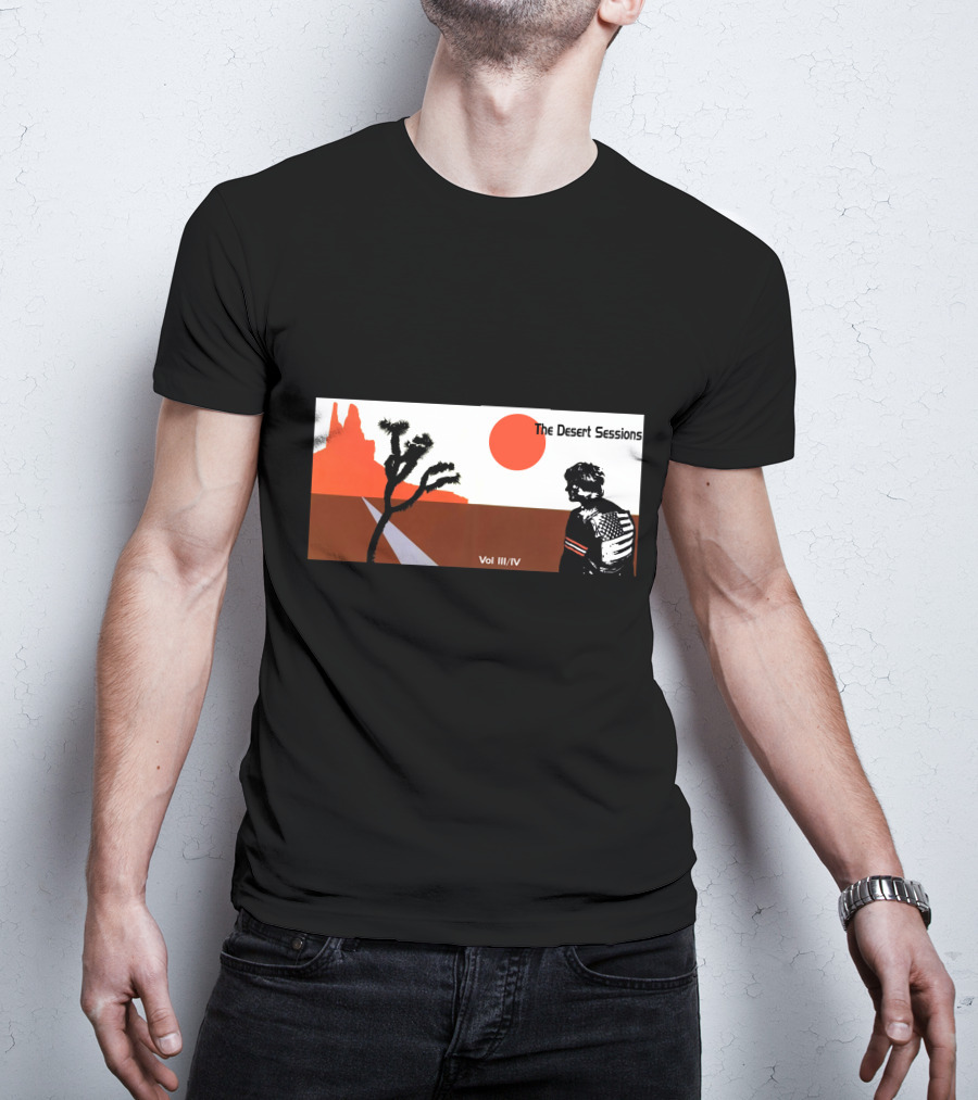 The Desert Sessions Vol III/IV Red Sun Joshua Tree T-Shirt