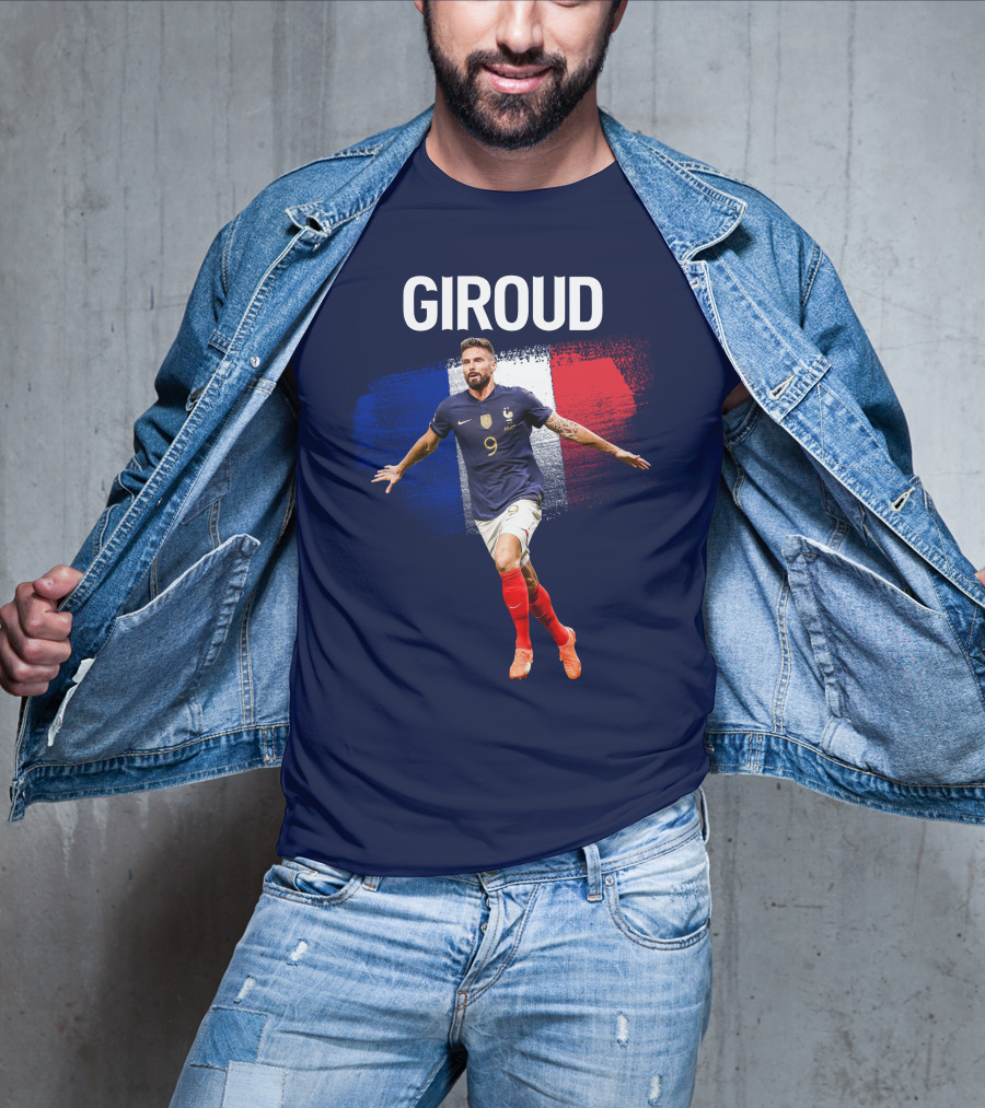 Giroud 9 France Football T-Shirt