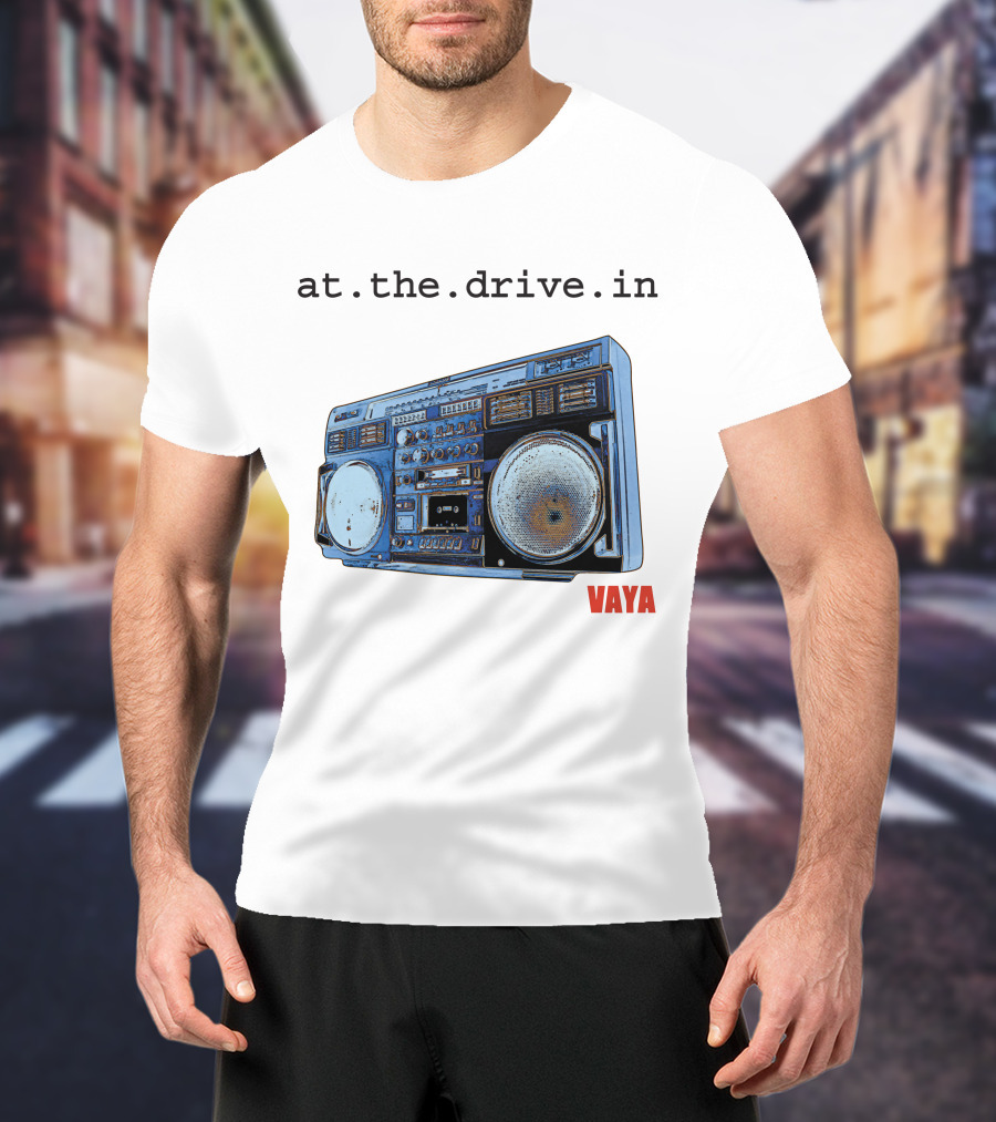 At.the.drive.in VAYA Boombox T-Shirt