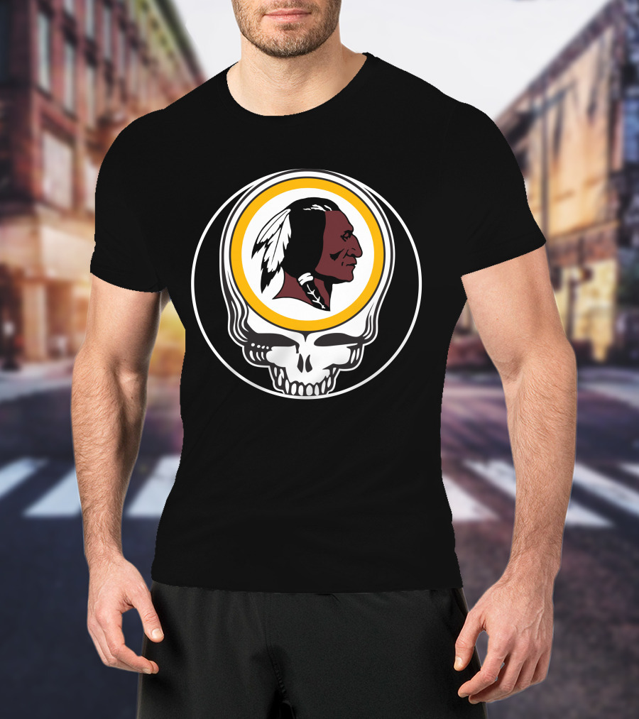Washington Commanders Grateful Dead Collaboration T-Shirt